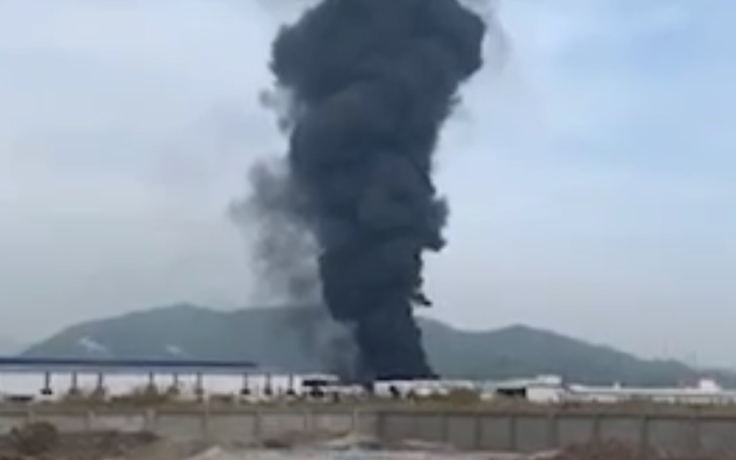 Quảng Ninh: Điều tra vụ cháy tại Cụm công nghiệp Cẩm Thịnh