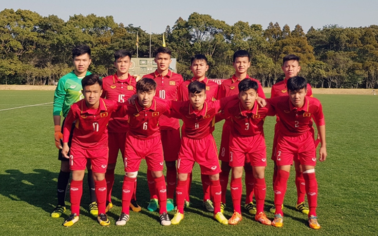 U.16 Việt Nam đánh bại Thái Lan tại Nhật Bản