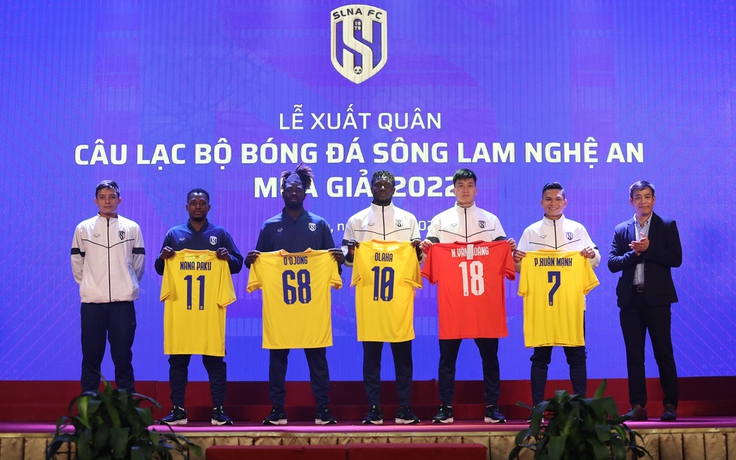 Sông Lam Nghệ An đặt mục tiêu đứng tốp đầu V-League 2022