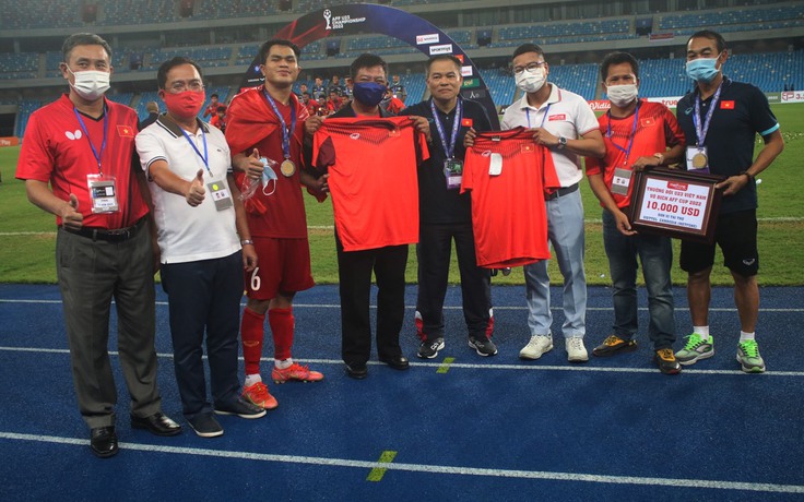 Đội U.23 Việt Nam lại được thưởng