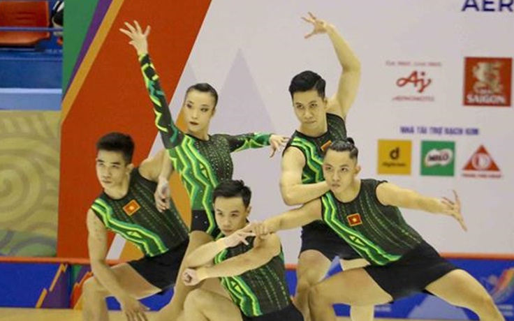 Việt Nam xuất sắc giành 1 HCV, 2 HCĐ giải vô địch aerobic thế giới 2022