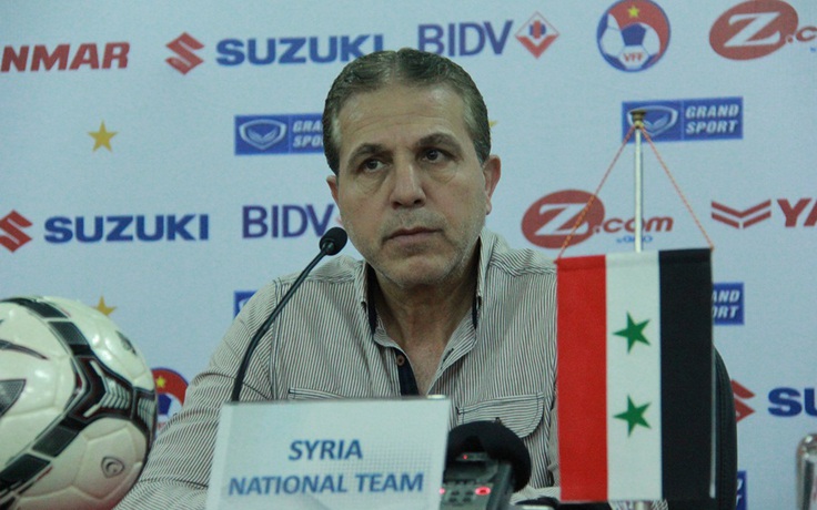 HLV tuyển Syria: ‘Đất nước đang chiến tranh nhưng chúng tôi vẫn mơ vào World Cup’