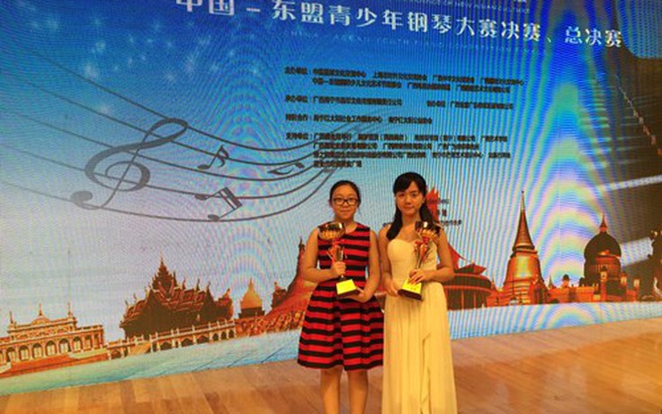 Việt Nam giành 4 giải nhất tại cuộc thi piano thanh thiếu niên Trung Quốc - ASEAN