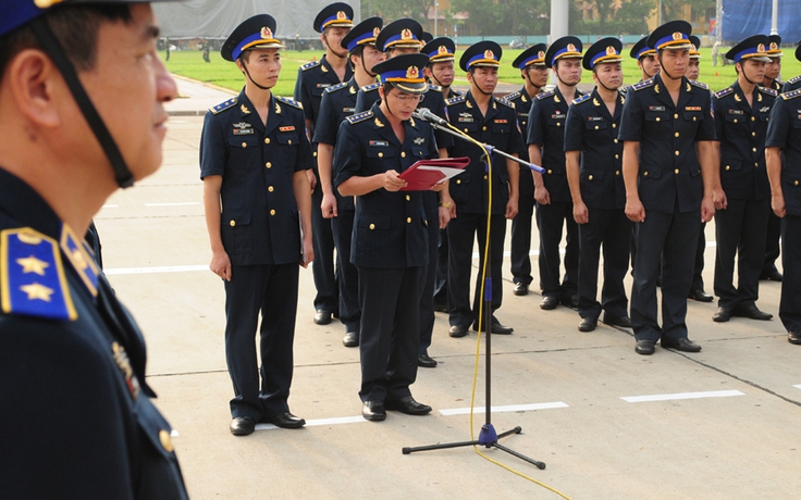 Tuổi trẻ Cảnh sát biển Việt Nam báo công dâng Bác