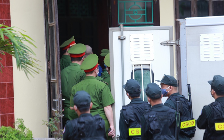 An ninh nghiêm ngặt tại phiên tòa xử Đường ‘Nhuệ'