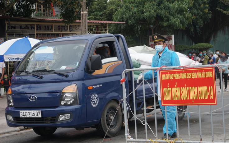 Chưa rõ nguồn lây nhiễm Covid-19, Hải Dương phong tỏa H.Nam Sách