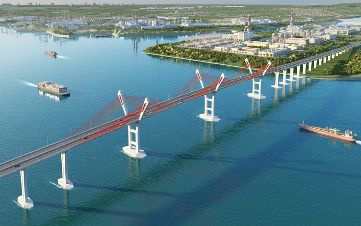Xây cầu Bến Rừng hơn 1.900 tỉ đồng kết nối Hải Phòng với Quảng Ninh