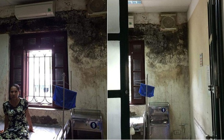 Bệnh viện Bạch Mai xin lỗi vì phòng rêu mốc nhưng vẫn thu tiền cao