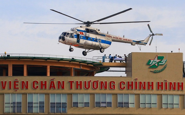 Cận cảnh sân bay trực thăng quân y đầu tiên của Việt Nam