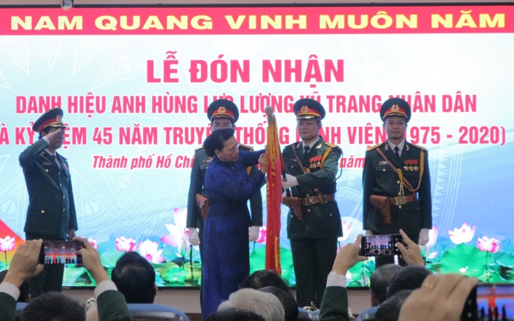 Bệnh viện Quân y 175 đón nhận danh hiệu Anh hùng Lực lượng vũ trang nhân dân