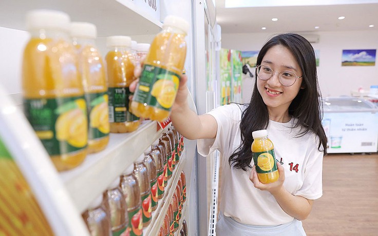 Nước trái cây xay TH true JUICE smoothie: Vị ngon ngọt lành từ thiên nhiên