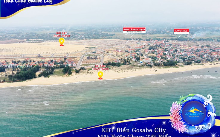 Bất động sản Quảng Bình: Gosabe City giải ‘cơn khát’ đất vàng ven biển miền Trung