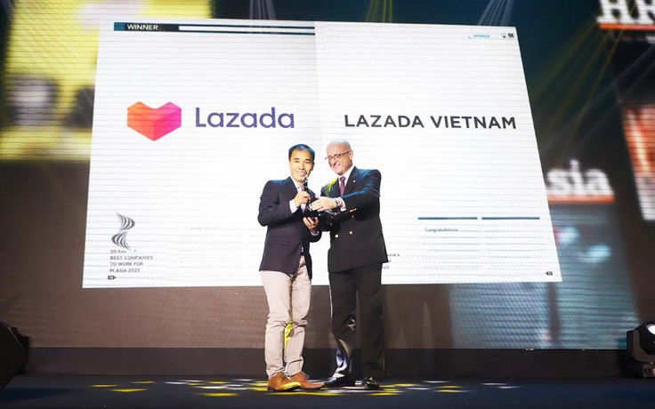 Lazada được vinh danh ‘Nơi làm việc tốt nhất châu Á năm 2020’ tại Việt Nam
