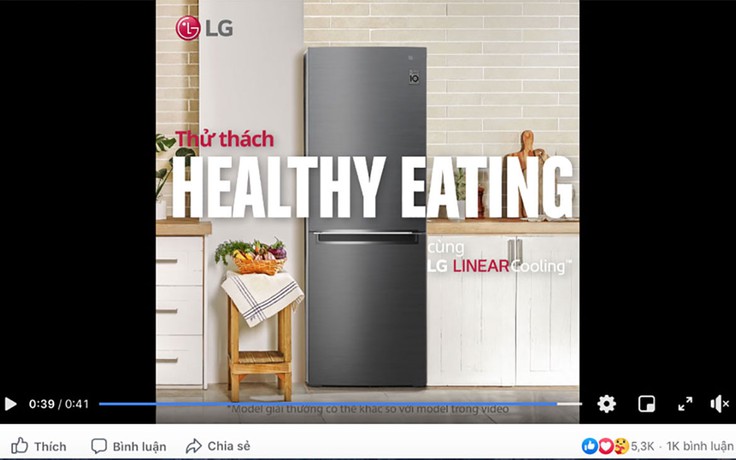 Trổ tài nấu ăn tại nhà rinh ngay tủ lạnh LG Linear hiện đại