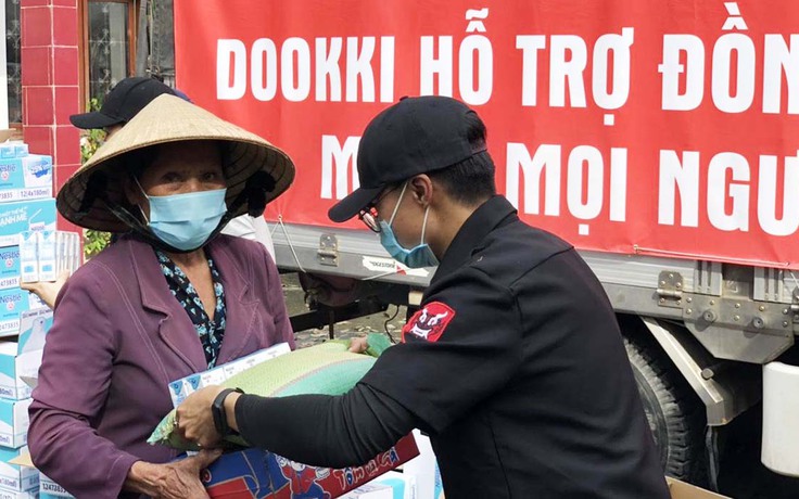 Dookki Việt Nam vượt bão số 13, chung tay ủng hộ đồng bào vùng lũ Quảng Ngãi