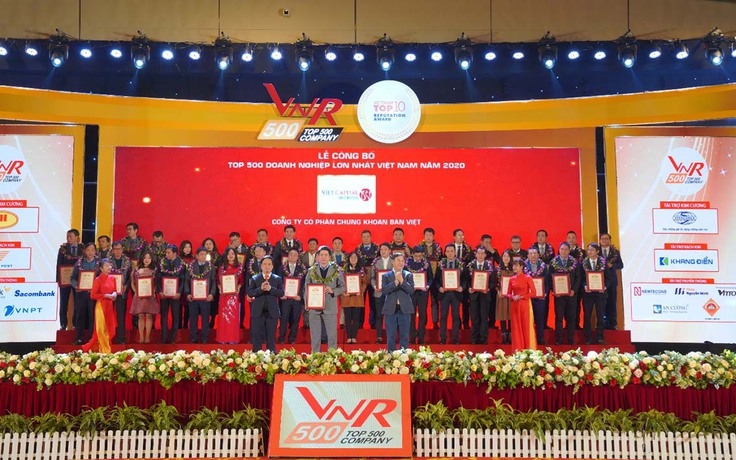 Viet Capital Securities lọt top 500 doanh nghiệp lớn nhất 2020