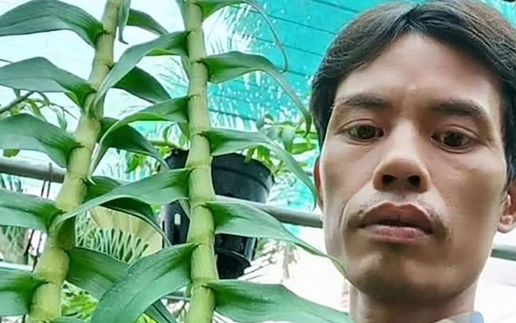 ‘Mối tình’ của anh Đỗ Văn Đạt với những giò lan