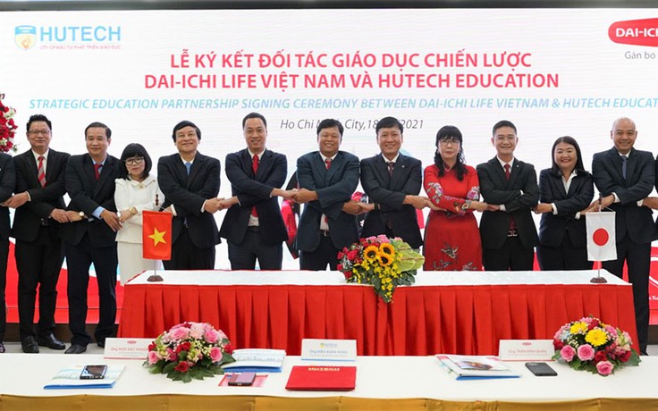 Dai-ichi Life Việt Nam và HUTECH Education ký kết đối tác giáo dục chiến lược