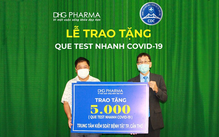 Dược Hậu Giang tiếp tục hành trình chung tay cùng cả nước phòng dịch Covid-19