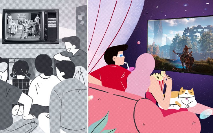 Những khác biệt về trải nghiệm mà TV LG OLED evo có thể mang đến gia đình