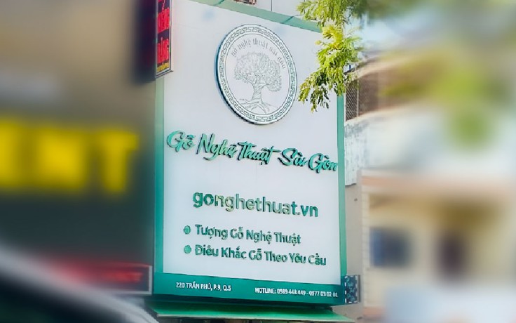 Tượng gỗ nghệ thuật Sài Gòn