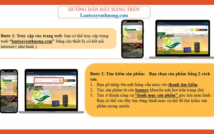 Trang web TMĐT 'lantoayeuthuong.com' ra mắt kịp thời hỗ trợ người tiêu dùng ngay mùa dịch