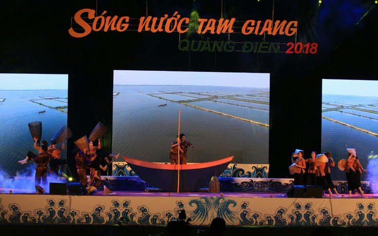 Khai mạc lễ hội Sóng nước Tam Giang 2018