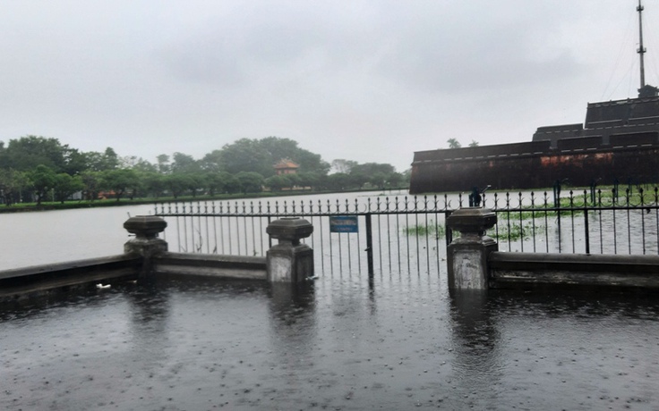 Cập nhật tình hình lũ trên sông Hương tại TP.Huế sáng 11.10