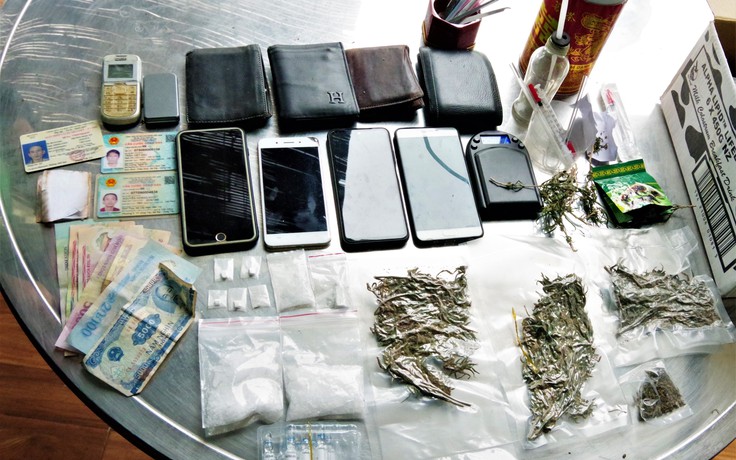 Bộ đội Biên phòng Bà Rịa-Vũng Tàu bắt giữ 5 người tàng trữ trái phép ma túy