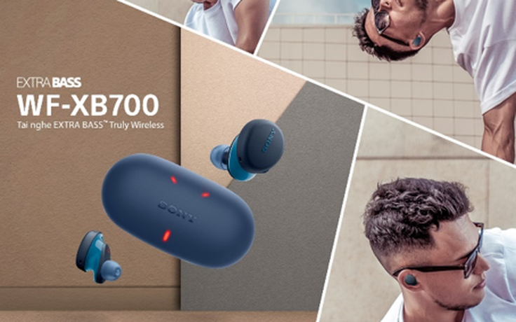 Sony ra mắt dòng tai nghe Truly Wireless WF-XB700 nhiều đột phá