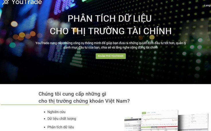 Thanh Niên hợp tác ra mắt công cụ phân tích dữ liệu thị trường tài chính