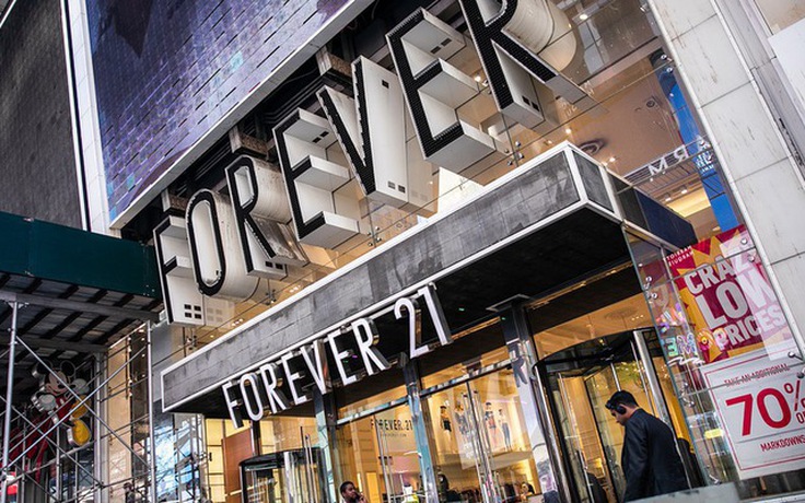 Hãng thời trang Forever 21 phá sản