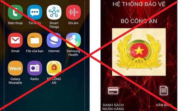 Lừa hàng trăm tỉ đồng bằng app giả mạo Bộ Công an