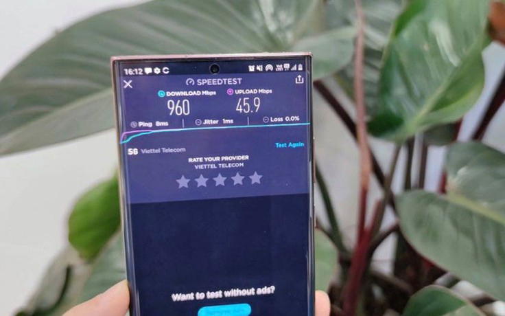 Mạng 5G Viettel đã dùng được trên điện thoại Samsung