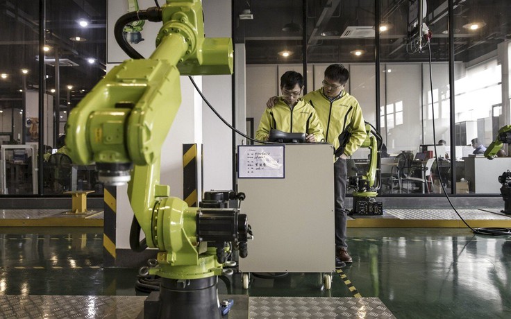 Xu thế công nghiệp ‘xanh’, cứ 10.000 công nhân sẽ có 390 robot