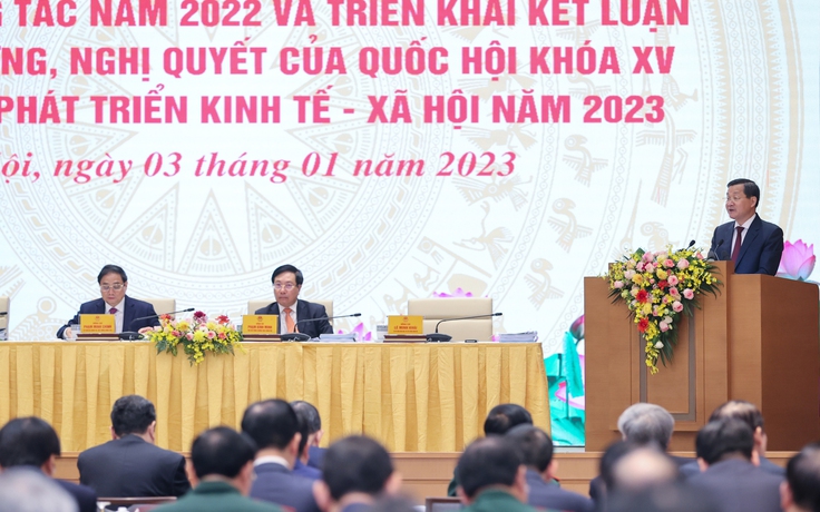 Chính phủ dự thảo 11 nhiệm vụ trọng tâm 2023