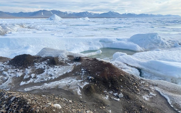 'Băng xác sống' ở Greenland tan chảy có thể nhấn chìm nhiều thành phố