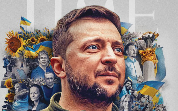 Tạp chí Time chọn Tổng thống Zelensky là 'Nhân vật của Năm' 2022