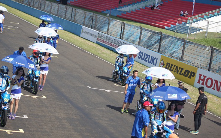 Vòng 2 giải đua Suzuki Asia Challenge 2015 khởi tranh tại Indonesia
