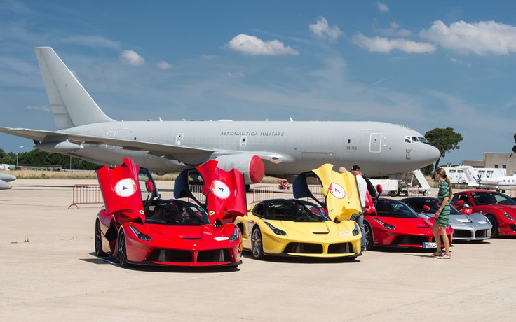 Mãn nhãn với hành trình siêu xe Ferrari Cavalcade 2015