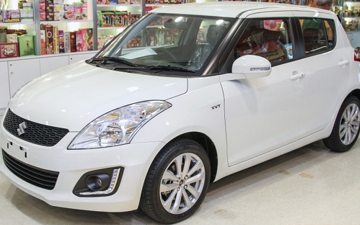 Suzuki Swift 2015 có giá từ 344 triệu đồng