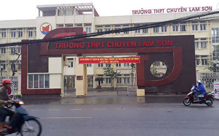 Thanh Hóa kỷ luật hiệu trưởng Trường THPT chuyên Lam Sơn