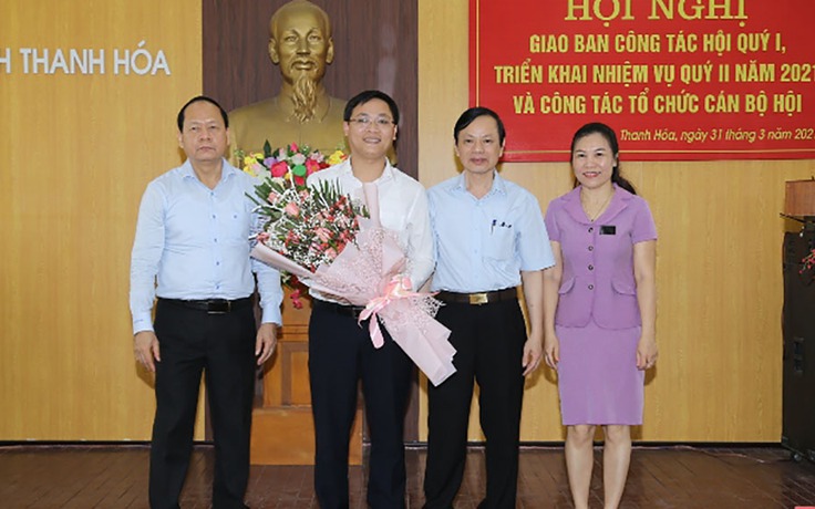 Phó bí thư thường trực Tỉnh đoàn Thanh Hóa giữ chức Phó chủ tịch Hội Nông dân