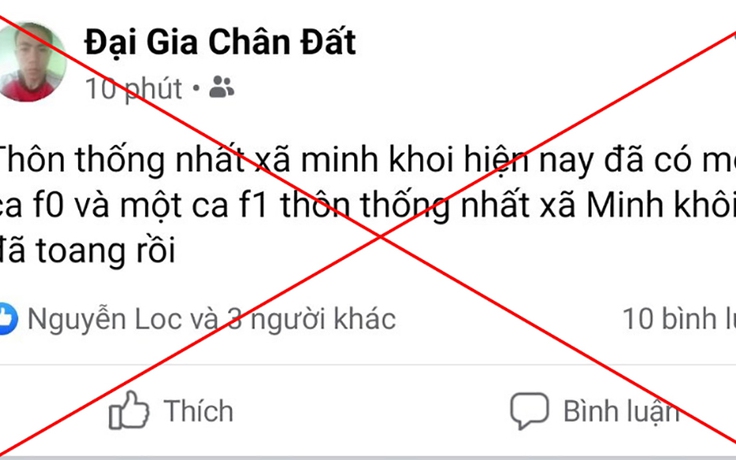 Thanh Hóa: Xử lý hàng loạt trường hợp tung tin sai sự thật về dịch bệnh