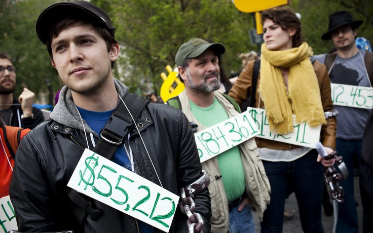 Sinh viên Mỹ sợ phải làm cả đời để trả nợ học đại học