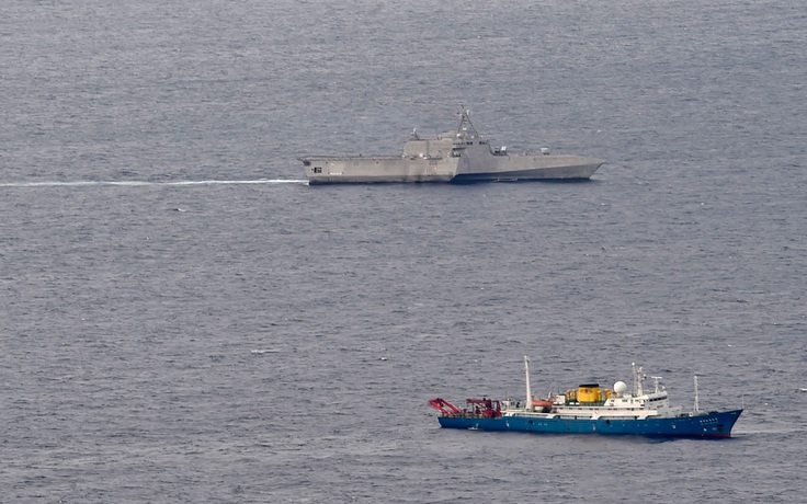 Uy lực tàu tác chiến cận bờ của Mỹ đang hoạt động ở Biển Đông