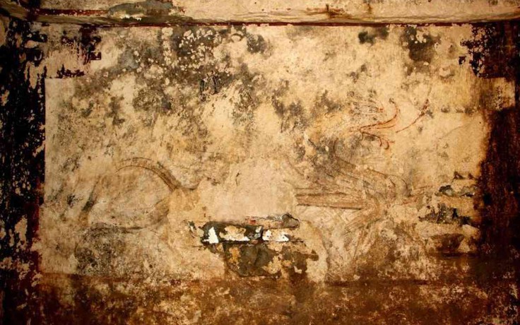 Phát hiện mộ cổ chứa nhiều tranh tường ở Triều Tiên
