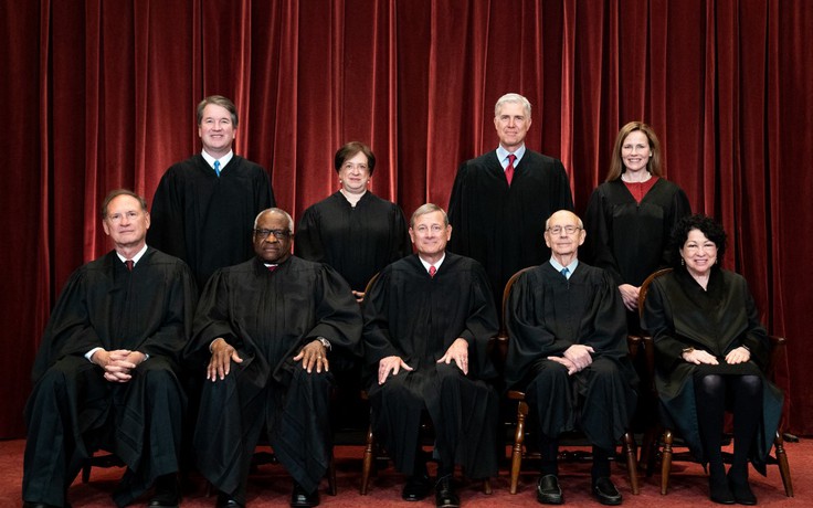 Chân dung 9 thẩm phán quyền lực nhất nước Mỹ