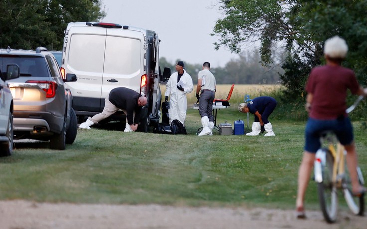 Đâm dao hàng loạt ở Canada: tìm thấy thi thể một trong 2 anh em nghi phạm