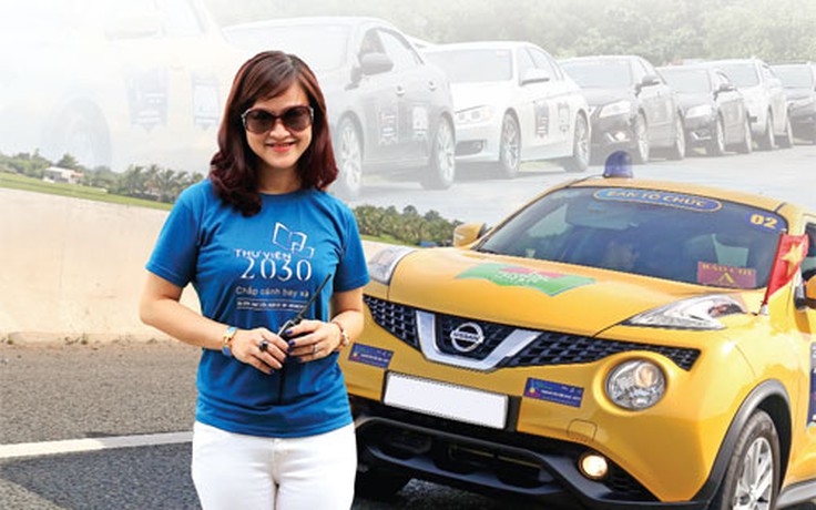 Cả gia đình cùng đi caravan